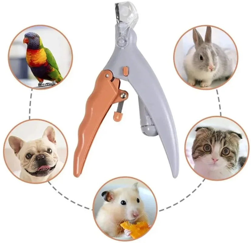 LED Pet Nail Clippers With Light for Cats and Dogs
