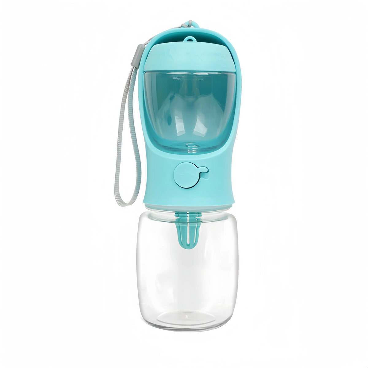 Portable Pet Water Bottle With Food Storage For Travel