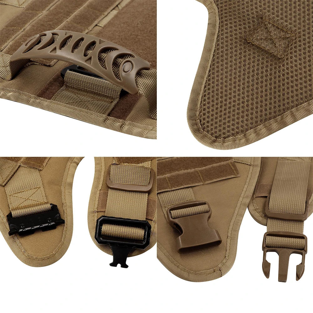 Nylon Padded Dog Harness and Leash Set with Quick Release