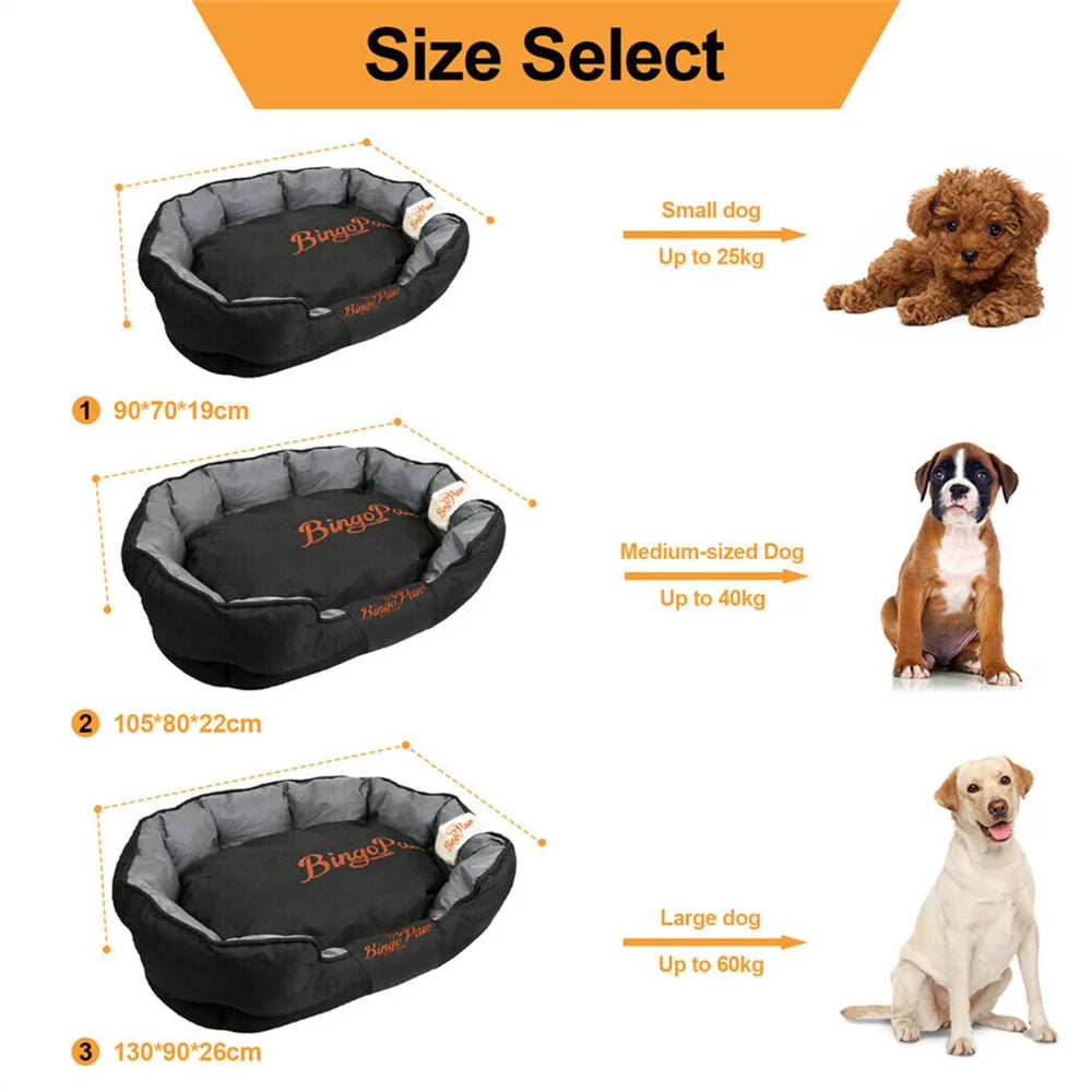Borwart Waterproof Orthopedic Dog Bed With Removable Washable Cushion