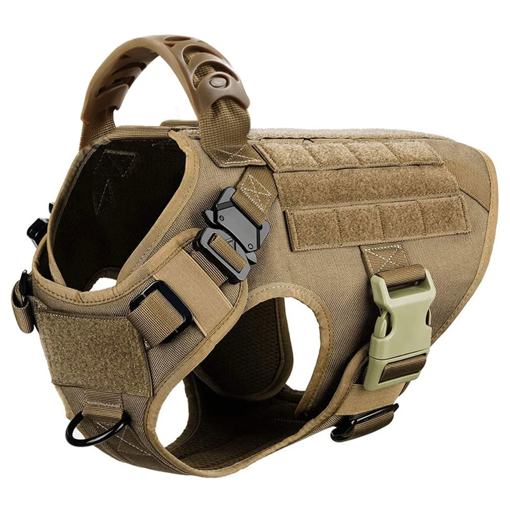 Premium Padded Nylon Dog Harness And Leash Combo Set