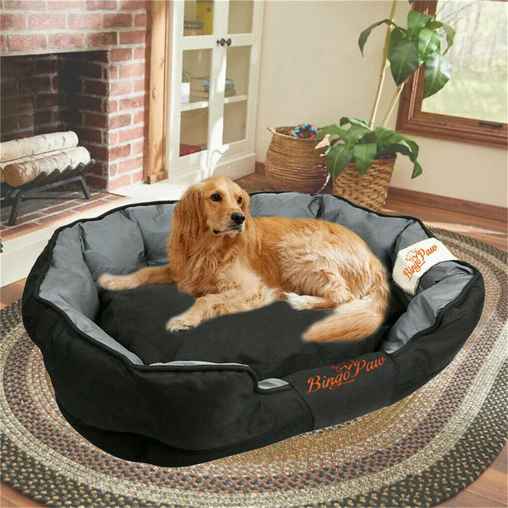 Borwart Waterproof Orthopedic Dog Bed With Removable Washable Cushion