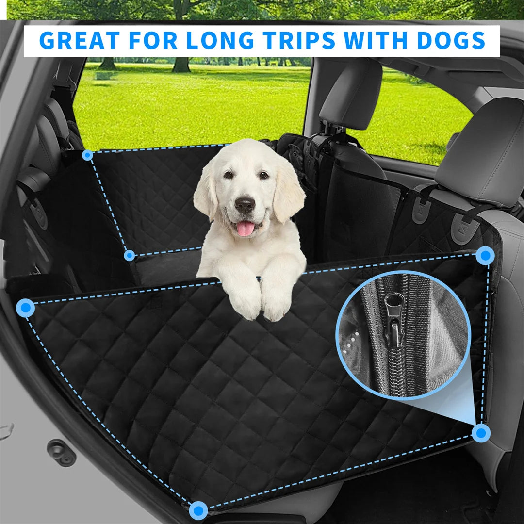 BINGOPAW Waterproof Dog Car Seat Cover And Extender Hammock