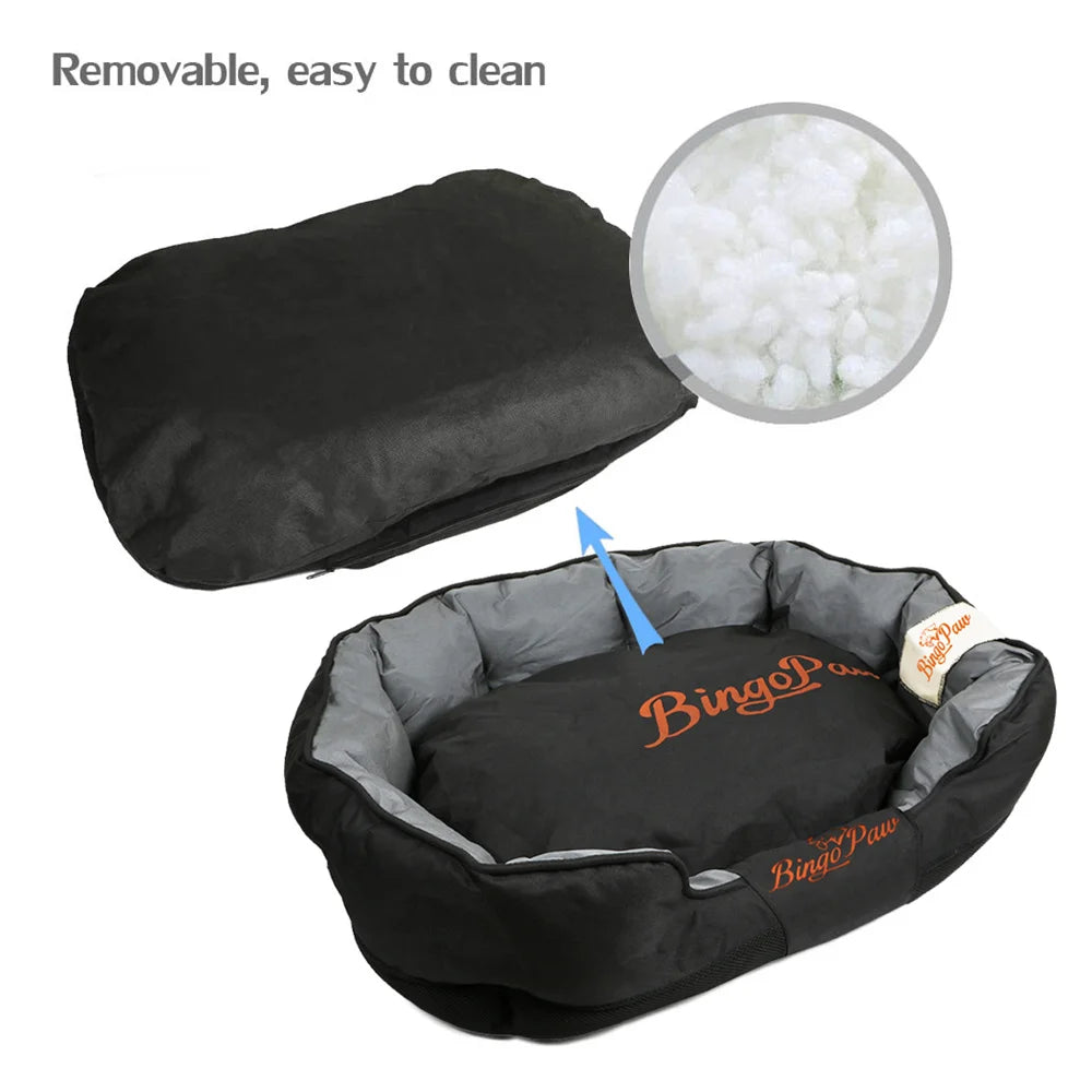 Borwart Waterproof Orthopedic Dog Bed With Removable Washable Cushion