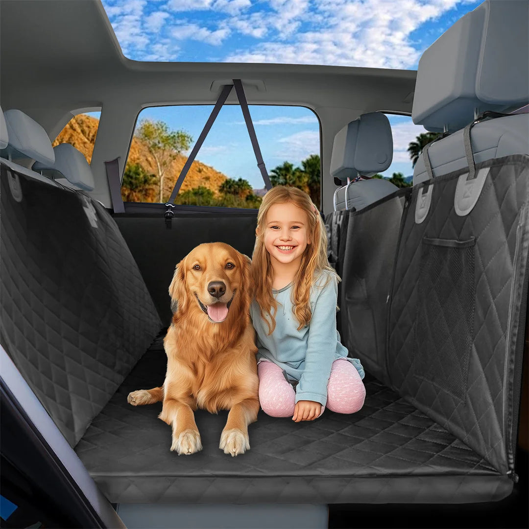 BINGOPAW Waterproof Dog Car Seat Cover And Extender Hammock