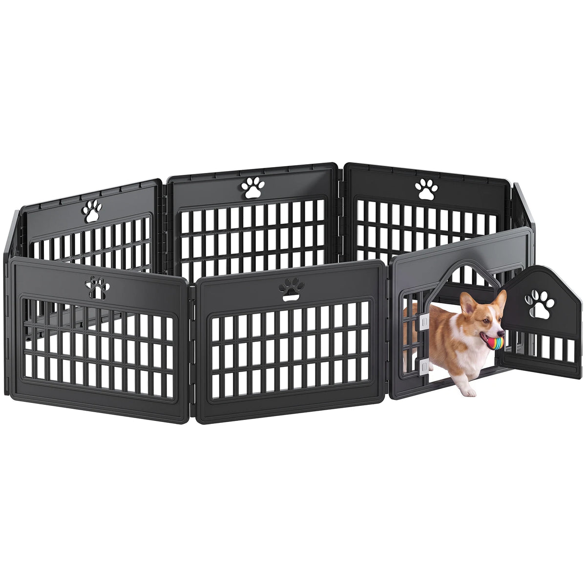 JHK Expandable Dog Playpen for Indoor and Outdoor Pet Safety