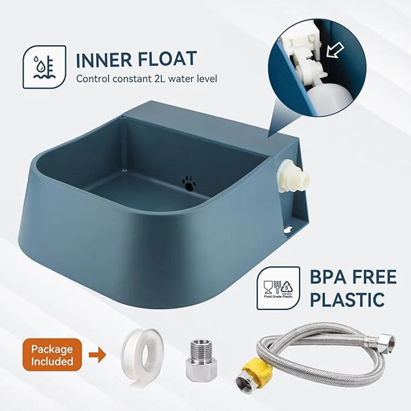 Otmagelu Self Filling Automatic Pet Water Dispenser With Hose