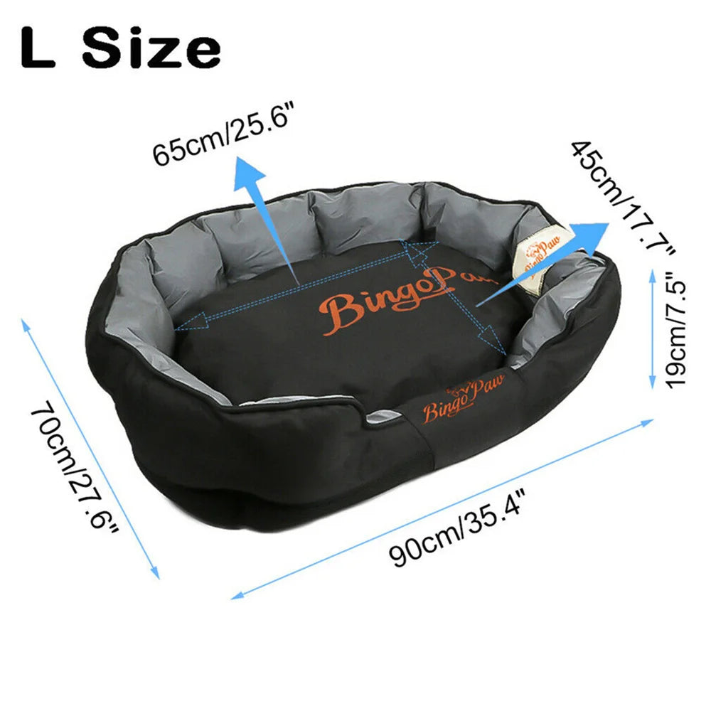 Borwart Waterproof Orthopedic Dog Bed With Removable Washable Cushion