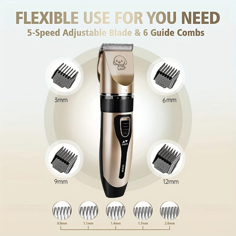 Shuyu Electric Pet Hair Trimmer For Professional Dog Grooming