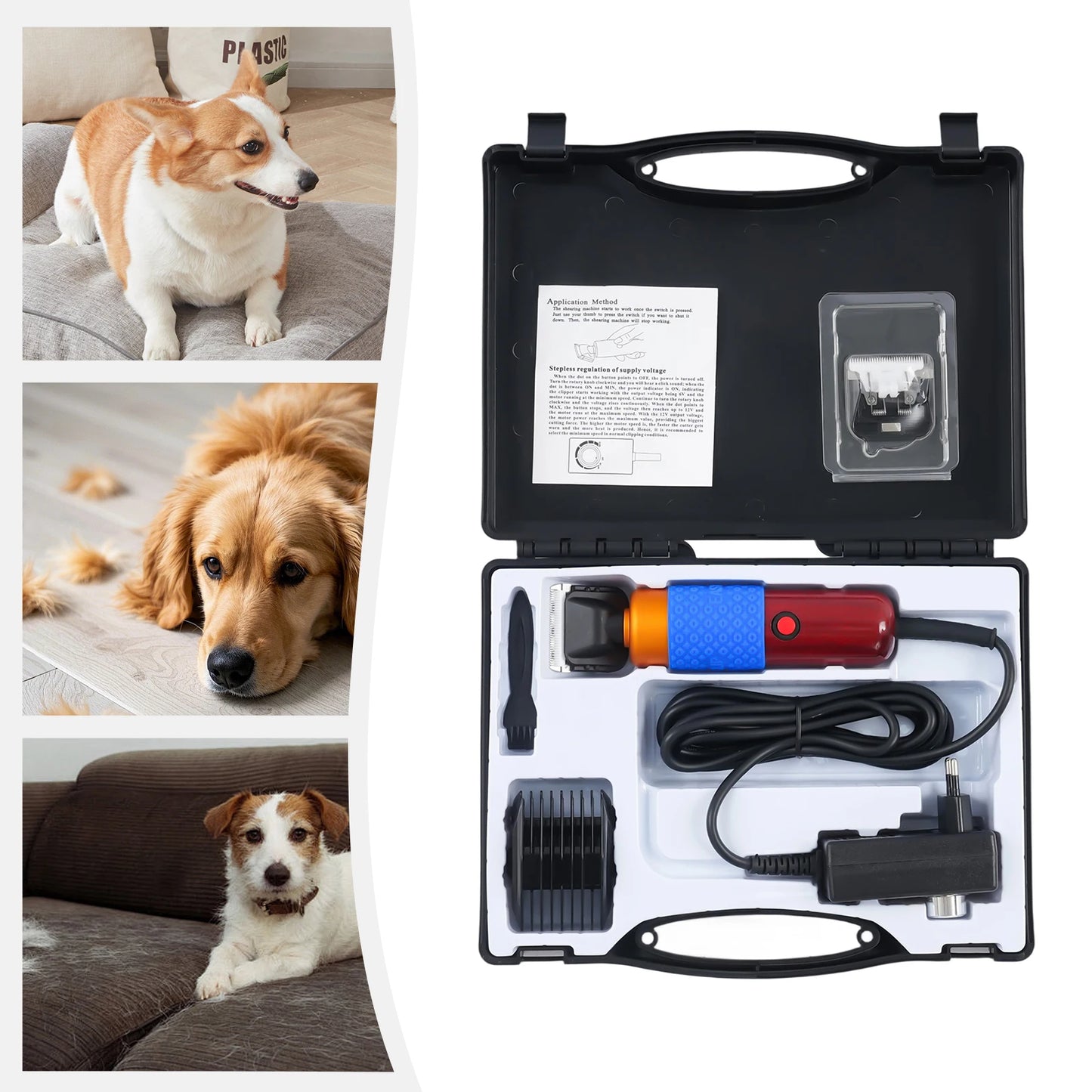 Professional Electric Shearing Clippers For Farm Animals