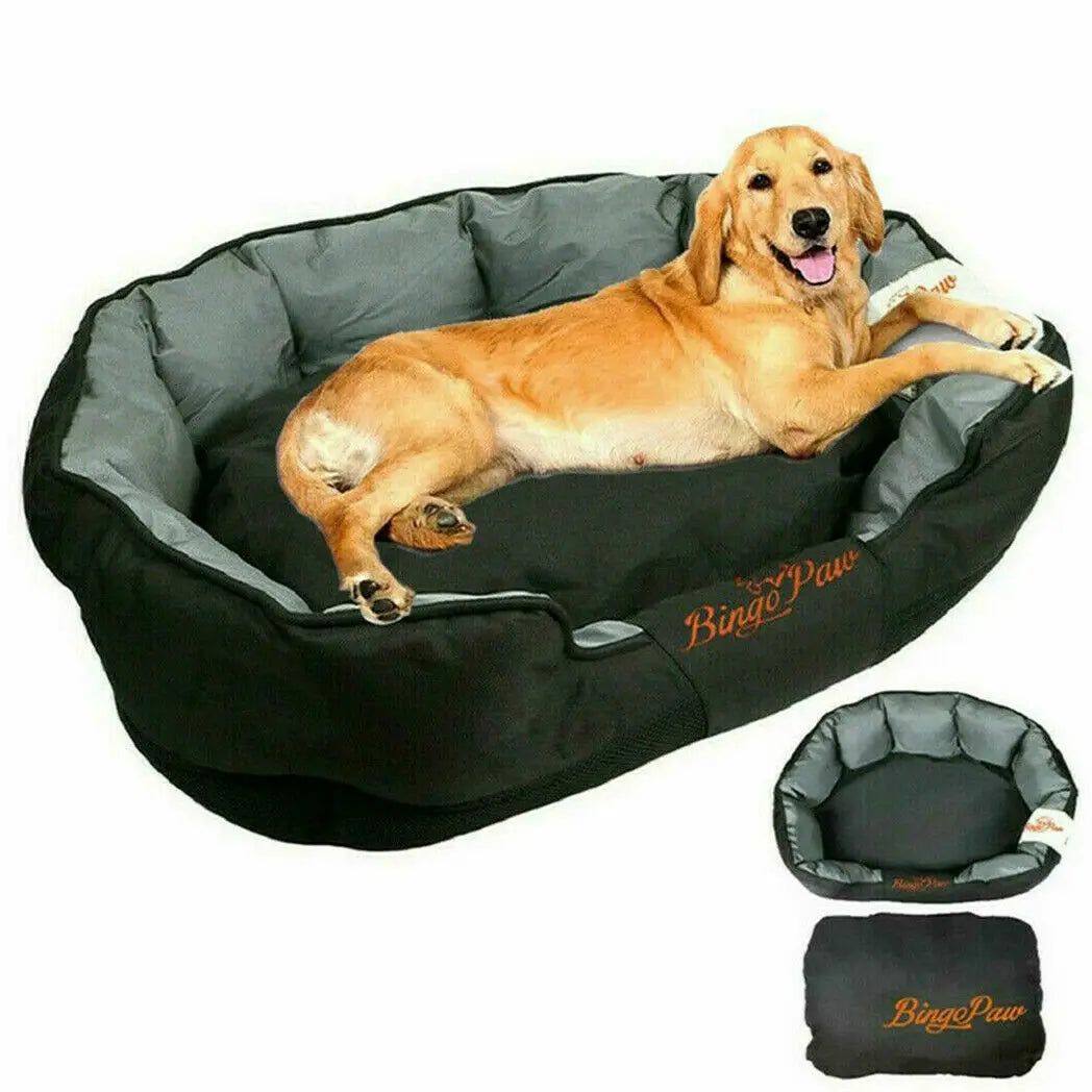 Borwart Waterproof Orthopedic Dog Bed With Removable Washable Cushion