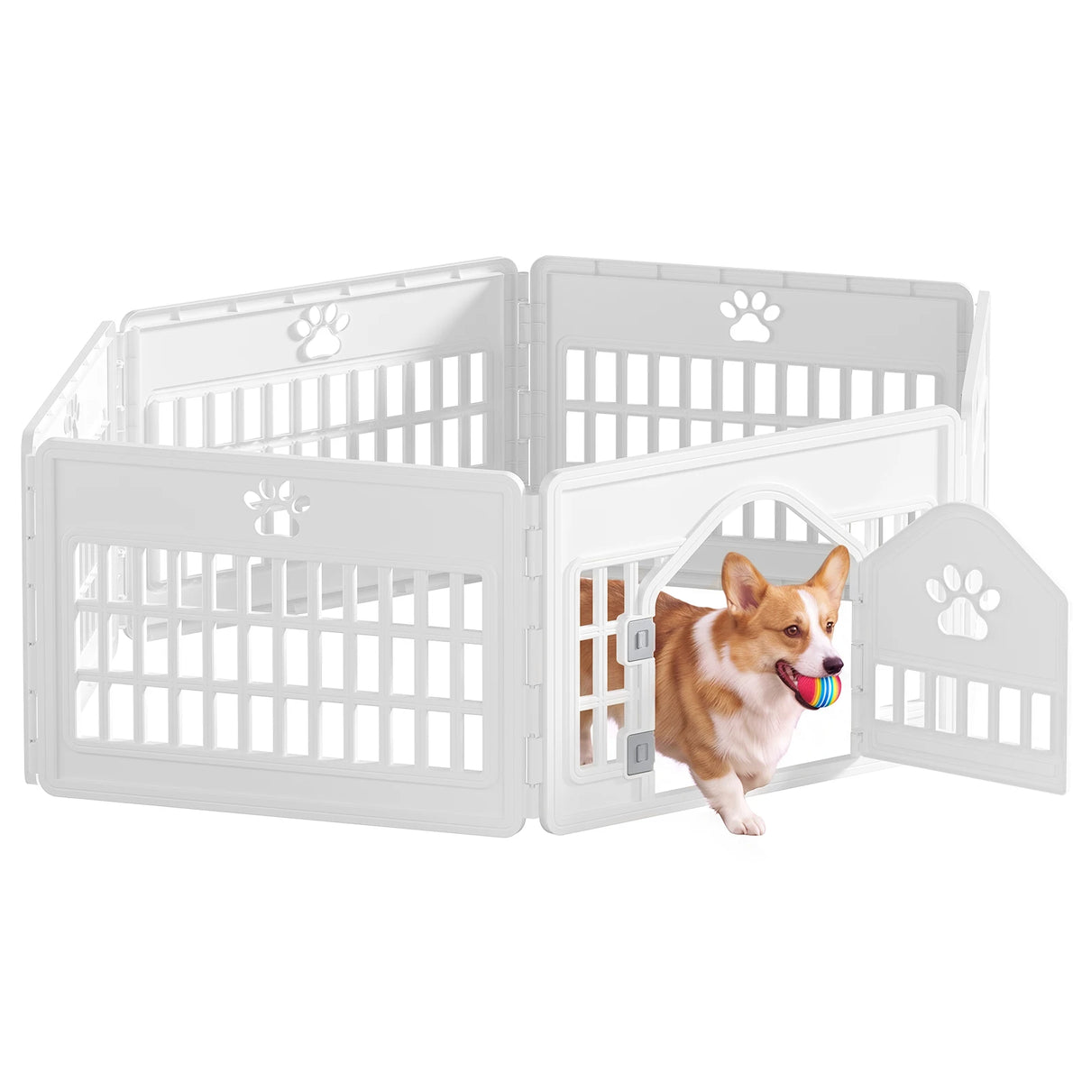 JHK Expandable Dog Playpen for Indoor and Outdoor Pet Safety