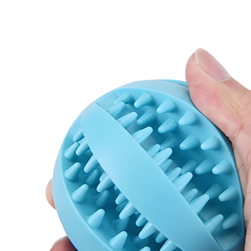 Rubber Dog Toy Ball For Teething And Biting Training Puzzles
