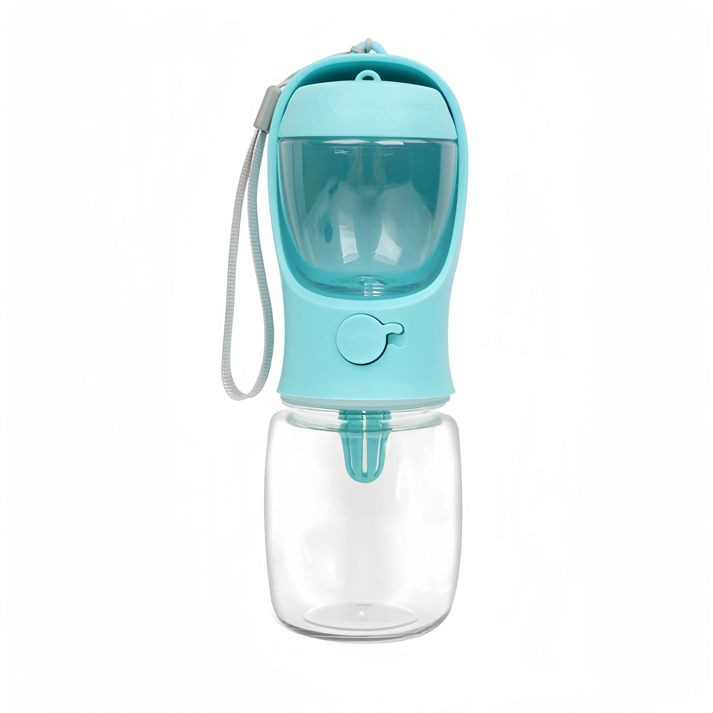 Portable Pet Water Bottle With Food Storage For Travel